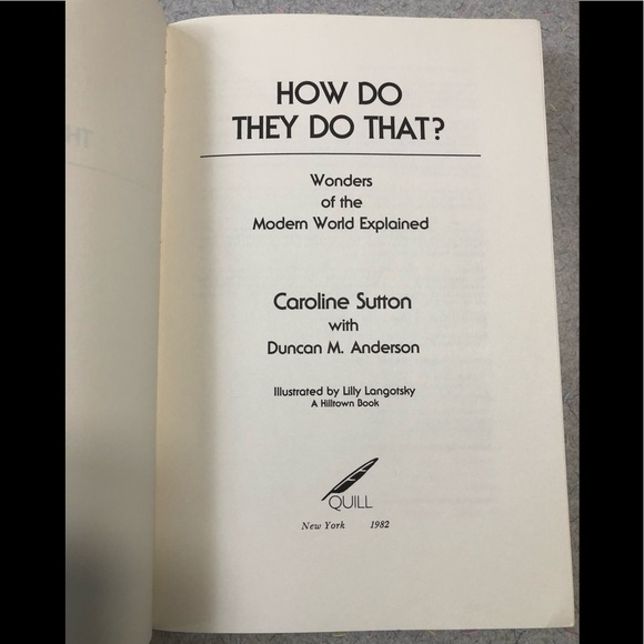 “How Do They Do That?” Book - Picture 2 of 7